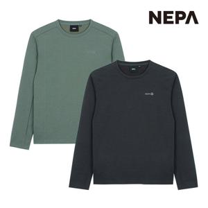 [택가69,000원] 네파 남성 스트레치 긴팔 라운드 티셔츠 7K15321