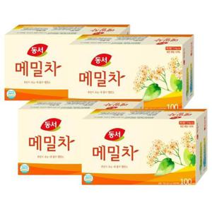 [동서식품] 동서식품 메밀차 티백 100입 4개