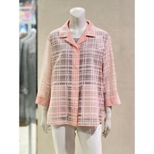 벨리시앙 세이브존01 블렌드 체크 린넨 스트링 재킷(2color) JK3221