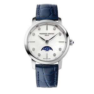 [프레드릭콘스탄트]FC-206MPWD1S6 슬림라인 문페이즈 여성용