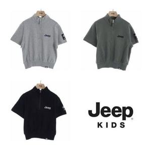 [지프 키즈]MARIOKN2TSU122 밴드넥 반팔 맨투맨