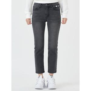 [지프]여성 캐주얼 스트레이트핏 블랙 데님 팬츠 청바지 JN1DPF101