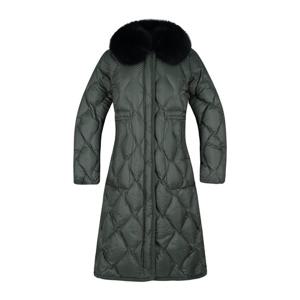 [까스텔바작] 여성 폭스퍼 퀄팅 롱 구스 다운 점퍼_BGCWDW707KH