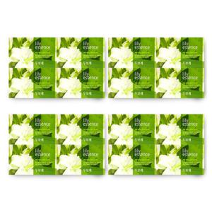 두보레 백합 에센스 모이스처 비누 100gx4P 4개 세수 미용 세안