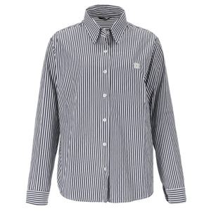 [에이비에프지]심플 자수 포인트 스트라이프 긴팔 남방APY3HB42I