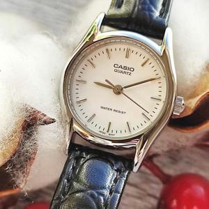 카시오 LTP-1094E-7A 여성 가죽 시계