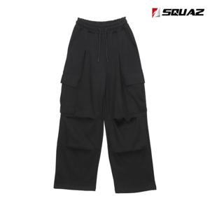 [스콰즈]스콰즈 남성 와이드핏 캐주얼 카고 트레이닝바지 SJJ056