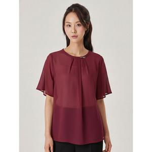 [조이너스]셔링 반소매 블라우스_JABF8-WRB010