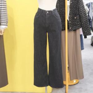 르피타 DP01 세미와이드 기모 블랙진 L244UJEC03