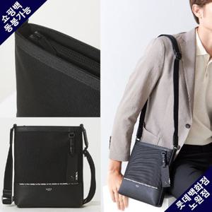 [헤지스핸드백] 블랙 체크라인 크로스백 HJBA5E061BK