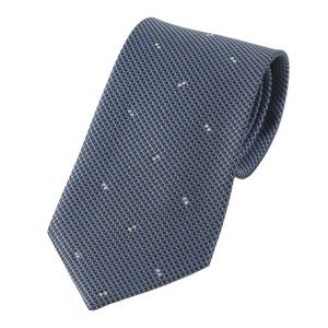 [듀퐁]24년 FW 신상 혼주용 올오버 큐빅 넥타이 -TE4FM61KA006TBU(블루)