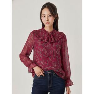 [조이너스]프린트 프릴 블라우스_JABF8-WRB110