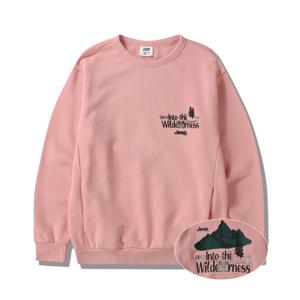 [지프]공용) 마운틴 그래픽 루즈핏 맨투맨 티셔츠 JP4TSU821