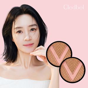 (2개)끌레드벨 글로우파워리프트V쿠션 23호 리필