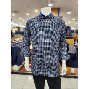 바찌셔츠 세이브존06 남성 겨울 기모남방 버튼 VD1M4CR146