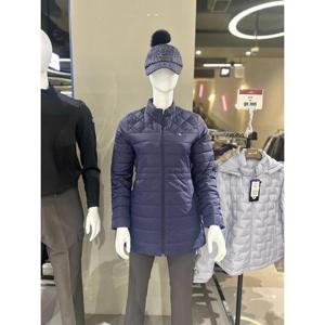 비티알 MG01 비티알 여성 골프웨어 중기장 경량패딩 BSJ6589W