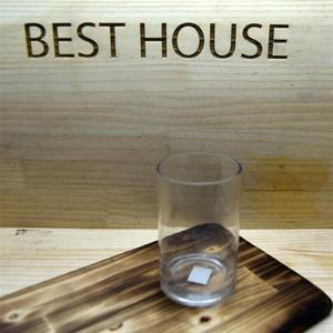 인테리어 유리화병 베이직원통 8x13cm 유리화병