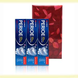 선물세트 페리오 뉴 후레쉬 알파 치약 170g 3개