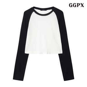 [GGPX]크롭 나그랑 롱 티셔츠 (GPALW005D)