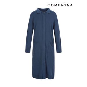[꼼빠니아]심플 카라 니트 롱 원피스_CCCS1-WSO010