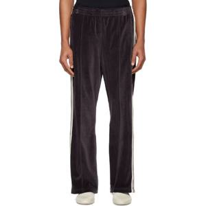 26 SS 니들스 남성 블랙 부츠컷 트랙 팬츠 251821M190016