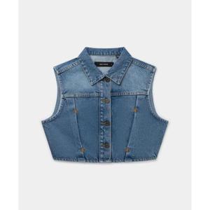 데일리 페이퍼 베스트 ASOLA SLEVELESS 2511148 LIGHT BLUE Blue