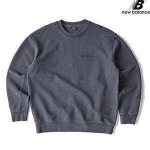 뉴발란스 NBNCC19013-GR 가먼츠 다잉 맨투맨 남녀공용 긴팔티