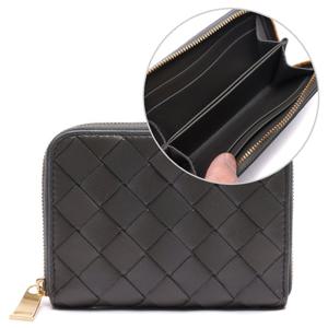 [보테가베네타] 23SS 여성 인트레치아토 지퍼 카드지갑 (600874_VCPP2_1408_23S)