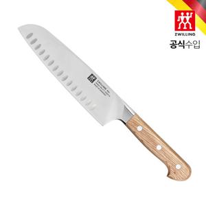 [헹켈]프로 우드 산토쿠 나이프 할로우 엣지 18cm 주방칼 (HK1002919)