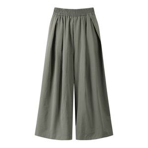 보니스팍스  핀턱 밴딩 와이드 팬츠 (XP3PT007M0)