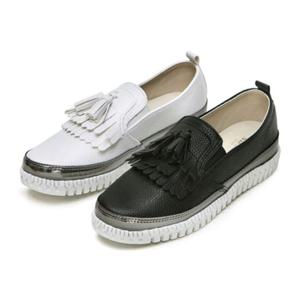 인기 여자 단화 슬립온 태슬 페니로퍼 스니커즈 신발