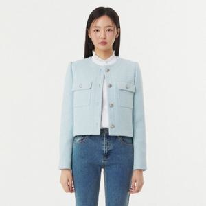 [플라스틱아일랜드]라운드 트위드 자켓(PR1WJ761)_CA