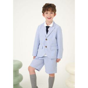 빈 BZ21PT06BU블루 스트라이프 시어서커 반바지