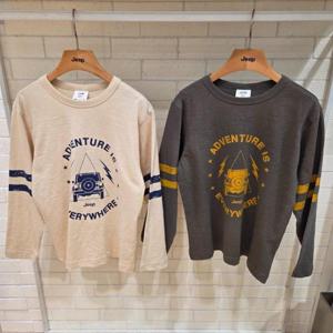 지프키즈 CB01 슬럽 자동차 긴팔티 KQ2TSU011