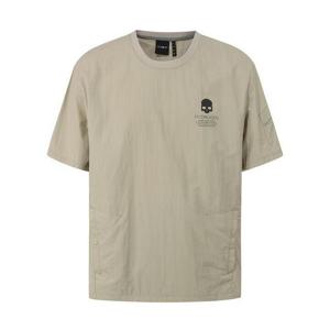 [하이드로겐] 유니 데일리 우븐 셋업 반팔 티셔츠 H31E2TR229_BG