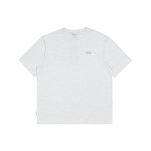 디스커버리 남녀공용 프레시벤트 스몰로고 세미오버핏 반팔티셔츠 DXRS75053MGL