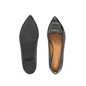 [제옥스]8GX9BC4F1L 채리사 여성구두 블랙 2CM