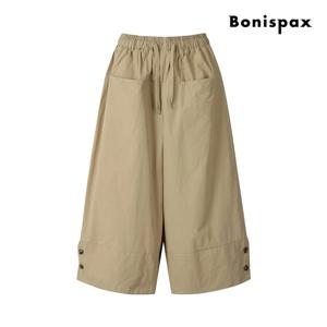 보니스팍스  앞 포켓 와이드 밴딩 팬츠 (XP4PT004M0)