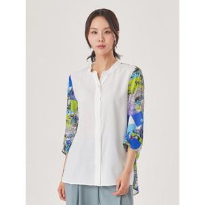 [조이너스]일러스트 7부 롱 블라우스_JACU6-WRC500