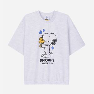 [클라이드]여성 4컬러 사랑스러운 스누피 반팔 티셔츠 (FPBTS770F)