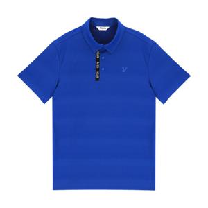 [볼빅어패럴] 남성 골프 블럭 조직감 제에리 반팔 티셔츠 VMTSP402_RB