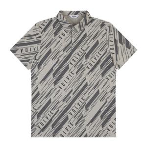 [볼빅어패럴] 남성 골프 사선 패턴 제에리 반팔 티셔츠 VMTSP406_LK