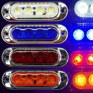 24V LED 사이드 램프 차폭등 안전 유도 차량 DIY 탑