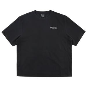 디스커버리 여성 프레시벤트 워시드 경량 트레이닝 반팔 티셔츠 DWTR66053BKS
