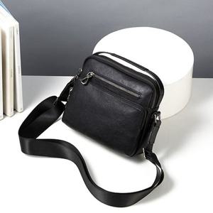 [백스테이]B257CR 남자 천연소가죽 크로스백 데일리백