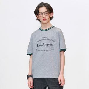 [오션스카이] 남아 라인 배색 반팔 티셔츠-EBJB5831D0B