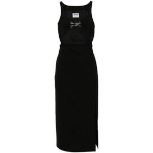 26 SS 모스키노 장식 후크 미디 드레스 242K1A04108226 TP432474718