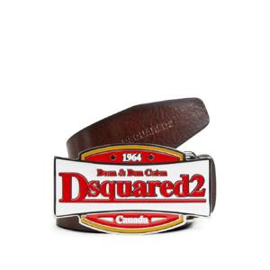 26 SS 디스퀘어드2 로고 장식 레더 벨트 BEM066512900001 TP438570174