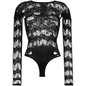 26 SS 생로랑 래더 니트 저지 바디수트 800671Y37UH TP432170555