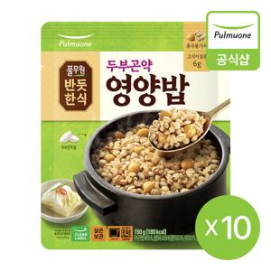[풀무원][반듯한식] 두부곤약 영양밥 150g 10개
